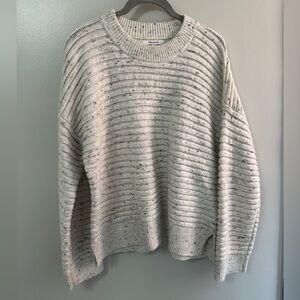 Madewell Speckled Ribbed Knit Sweater